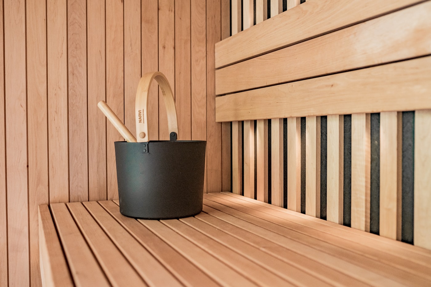 Aurora infrared sauna detail